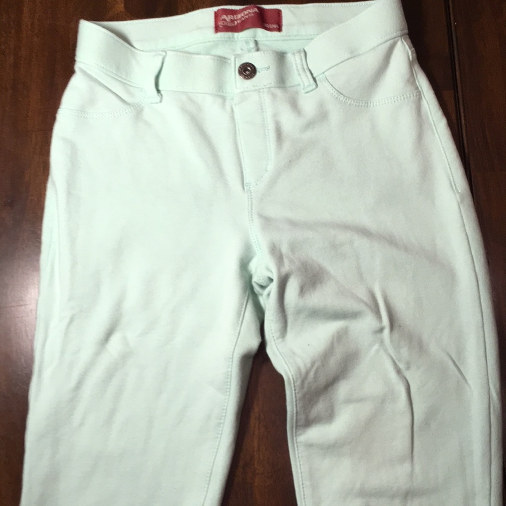 Seafoam Green Jeans